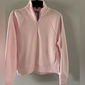 Calia Women's Pique Soft Scuba 1/4
Zip Pullover  XS NWT